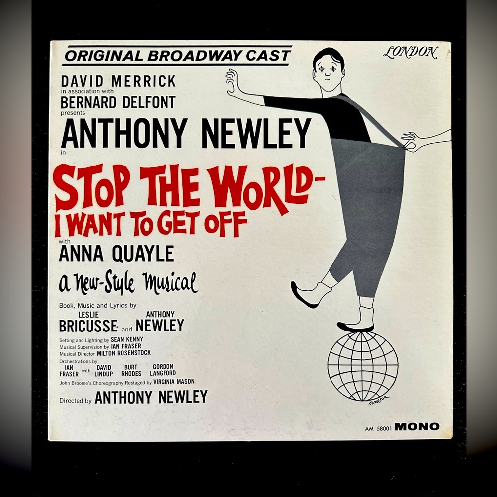 Vinil ANTHONY‎ NEWLEY - Stop the world I want to get off